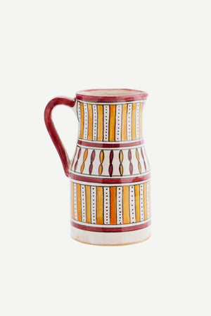 Jarra Stoneware Burdeos