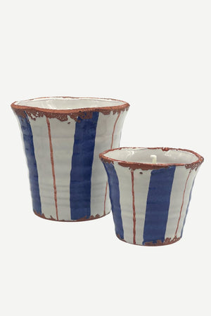 Vela Cerámica citronella Azul