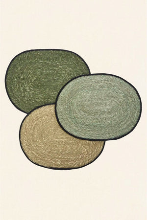 Salvamantel Ovalado Fibra Natural 1