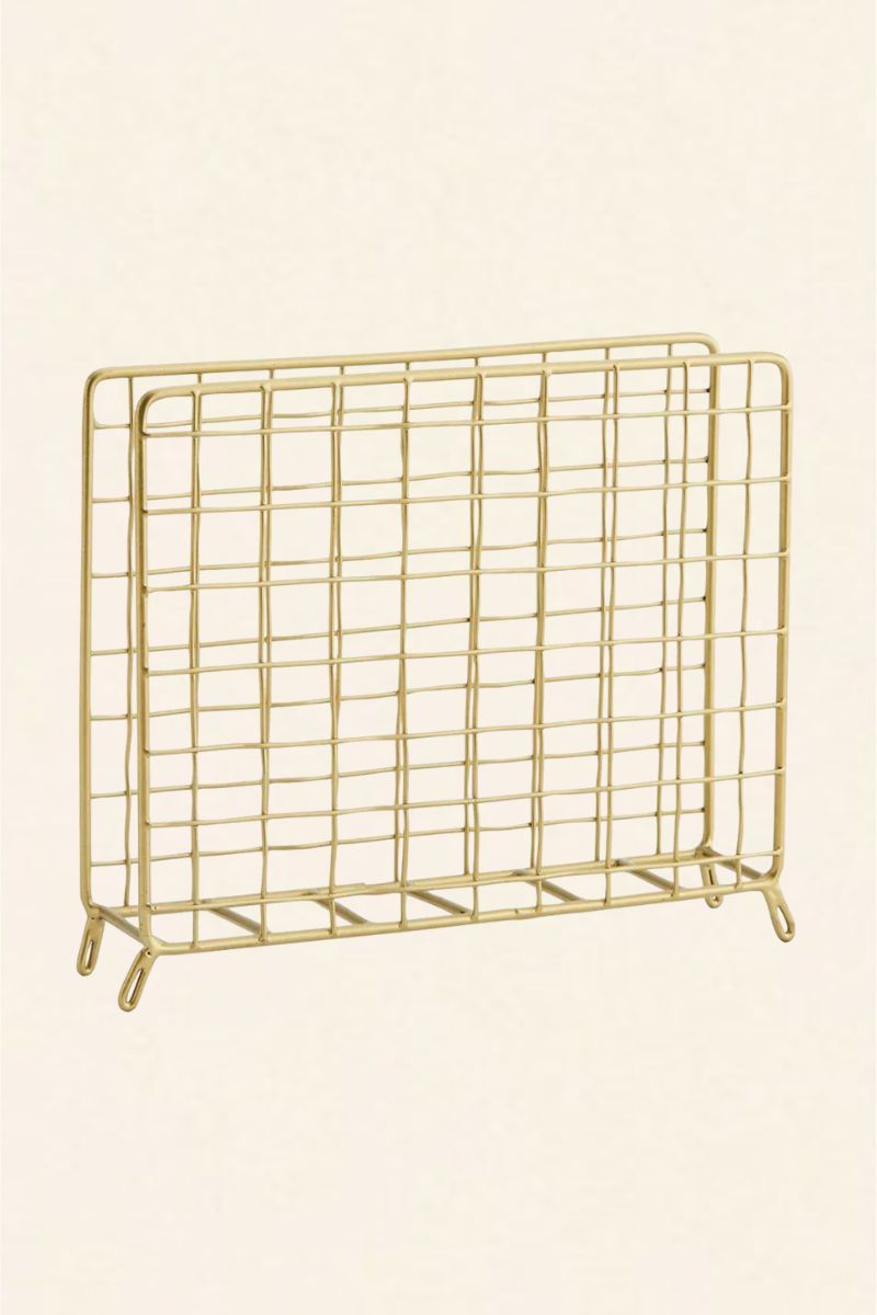 Porte-serviettes doré