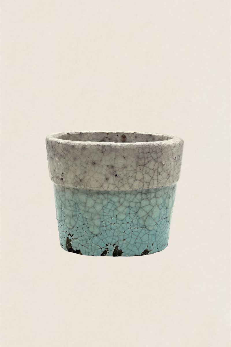 Vase bouteille en verre à essence