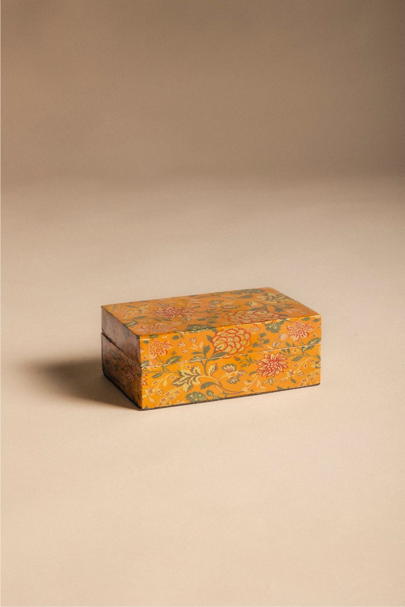 Crystal Cube Jewelry Box