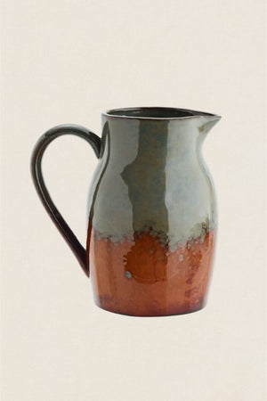 Jarra Cerámica Bicolor