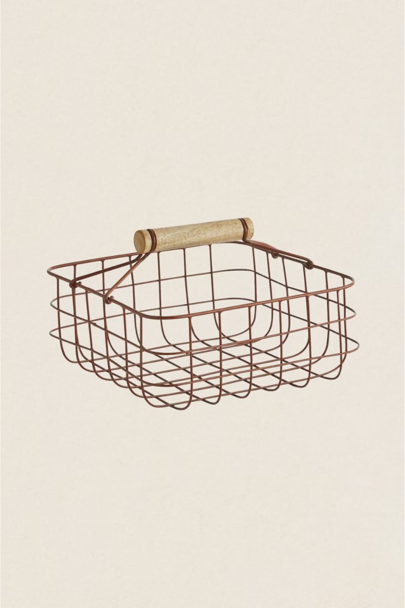 Servilletero Metal Marrón