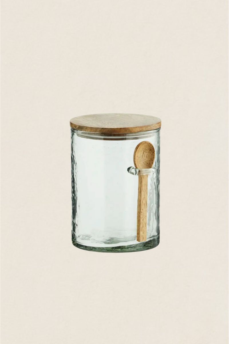 Tarro Cristal con Cuchara