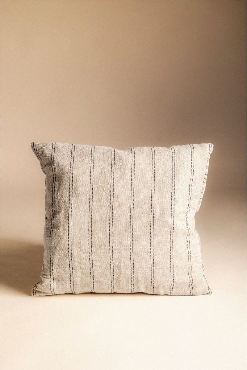 Linen Stripe Cushion 01