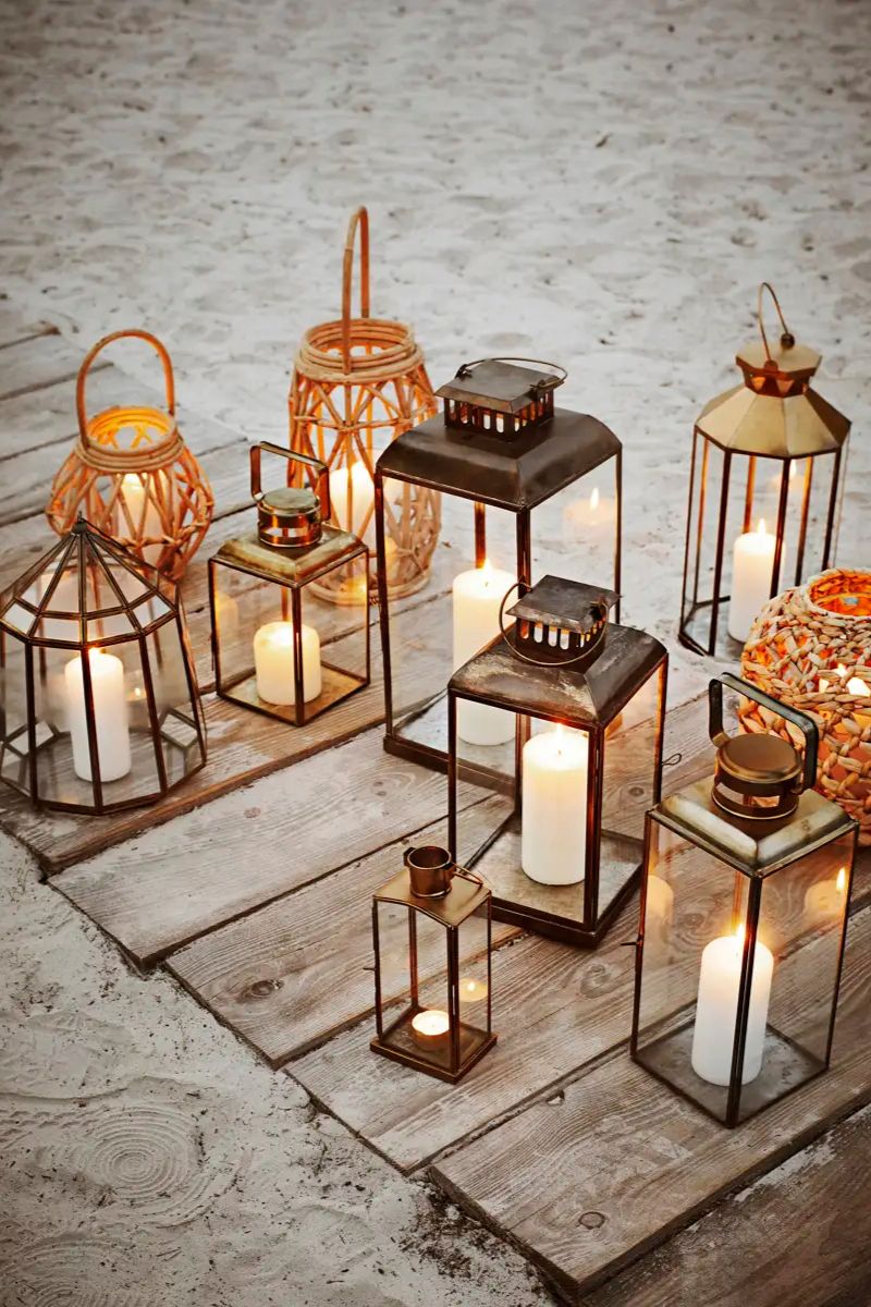 Candelabro Dorado 01