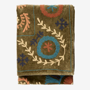 Plaid Terciopelo Bordado PLAID12 - The Nook Store Home