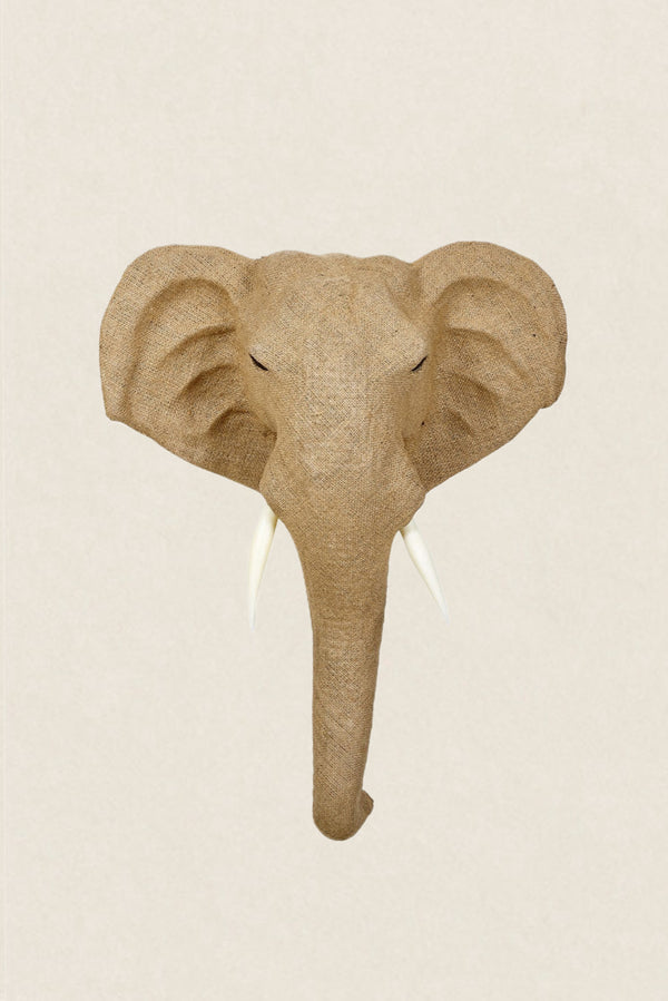 Cabeza Elefante Yute FIG06