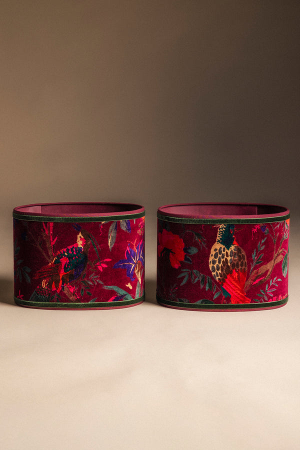 Pantalla Ovalada Terciopelo PANT62