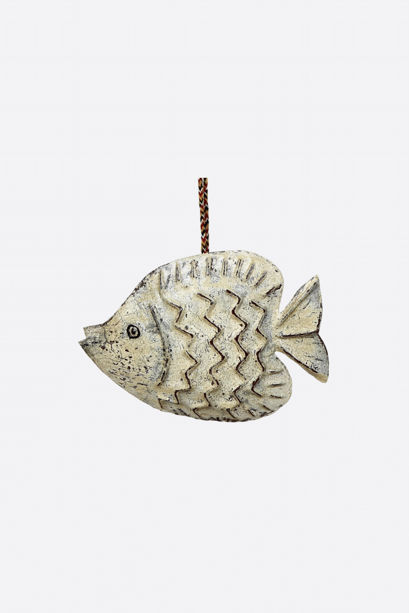 Small White Hanging Fish