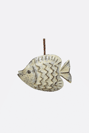 Small White Hanging Fish