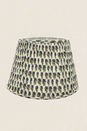 Indi 2 Pleated Cotton Shade