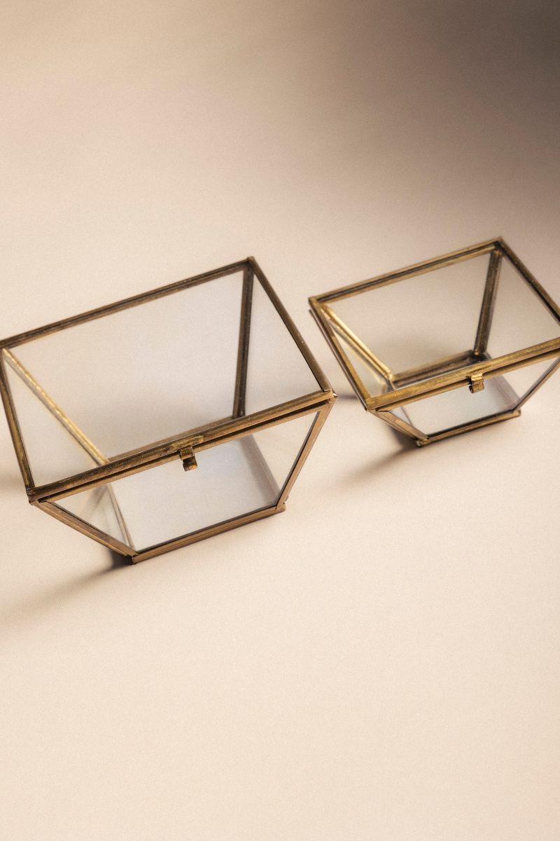 Caja Cristal Pirámide CAJ01