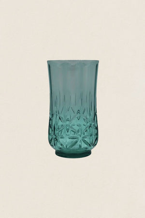 Turquoise Methacrylate Glass
