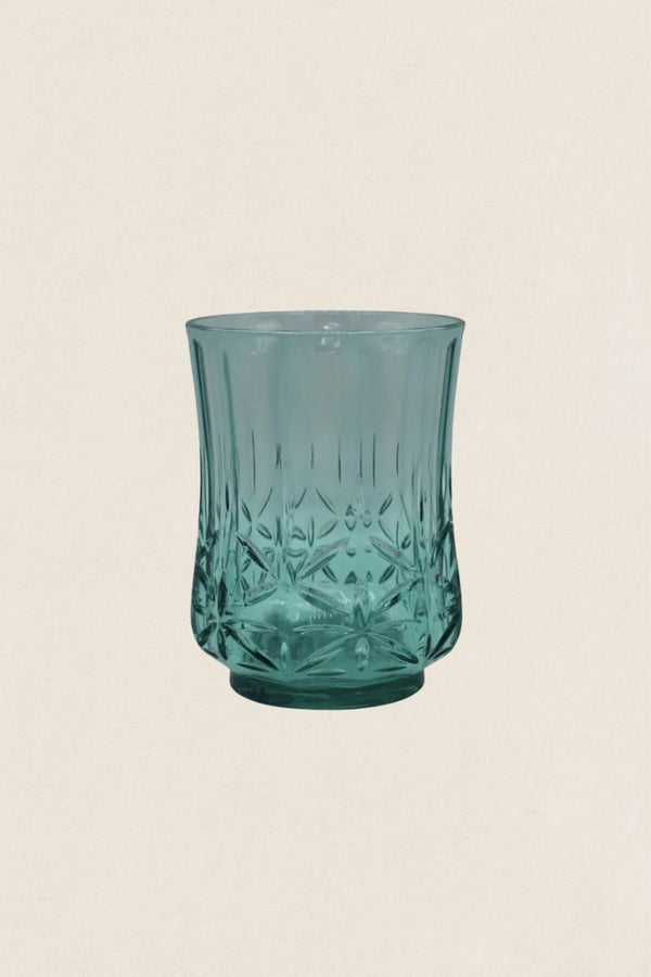 Turquoise Methacrylate Glass