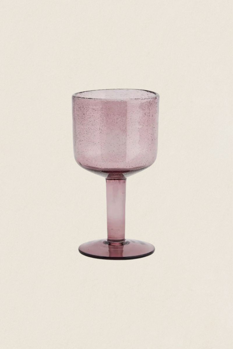Copa Vino Cristal Morado