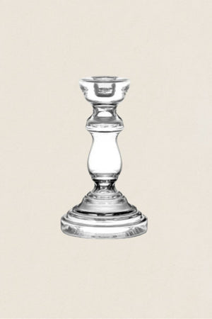Candelabro Cristal Clear - The Nook Store Home