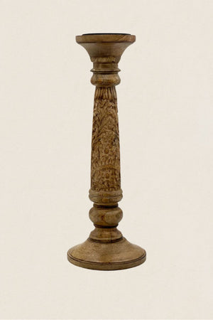 Candelabro sintra madera natural - The Nook Store Home