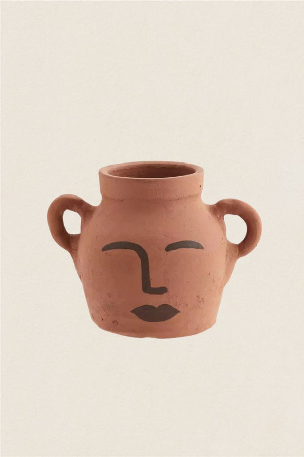 Jarrón Arcilla Face - The Nook Store Home