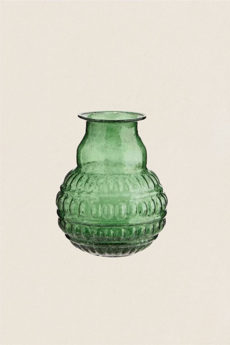 Mini Jarrón Green Glass - The Nook Store Home