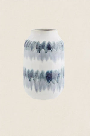 Jarrón Stoneware White - The Nook Store Home