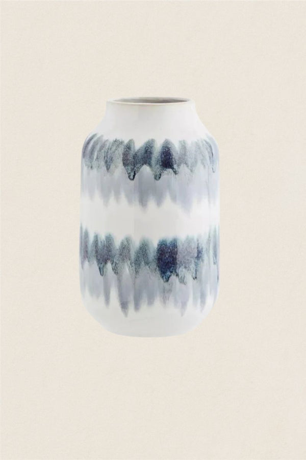 Jarrón Stoneware White - The Nook Store Home