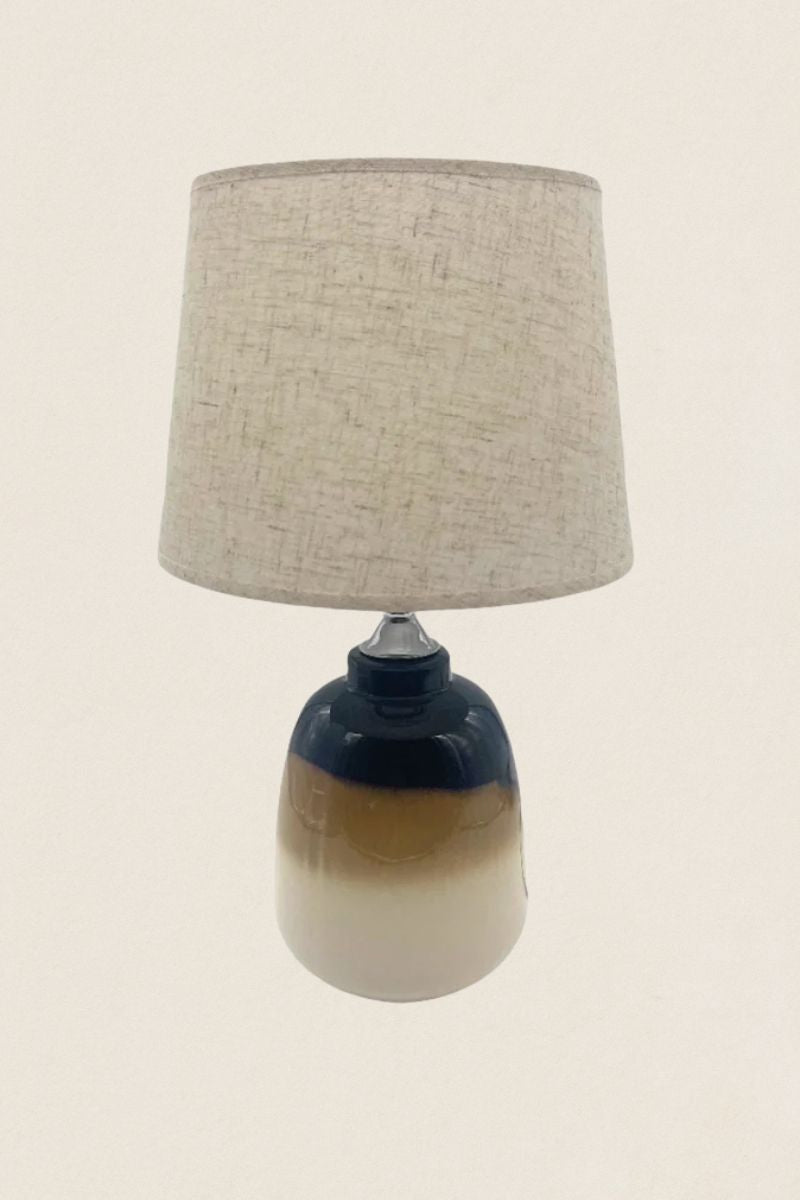 Lampe de table bicolore