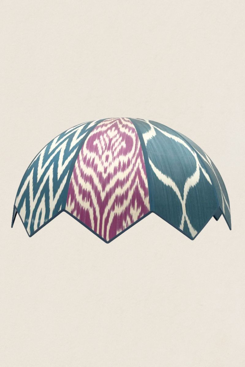Silk Ikat T4 Lamp