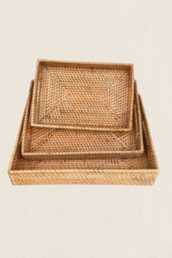 Bandeja Ratán Natural - The Nook Store Home