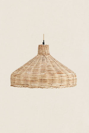 Plafonnier en rotin