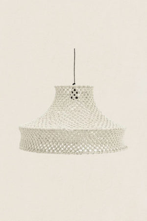 Plafonnier en corde de coton