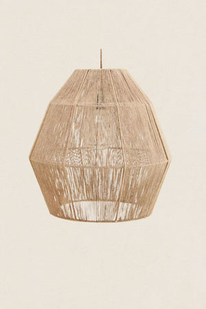 Plafonnier en jute 3