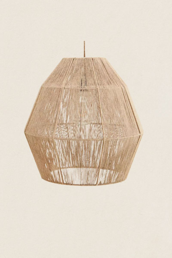 Plafonnier en jute 3