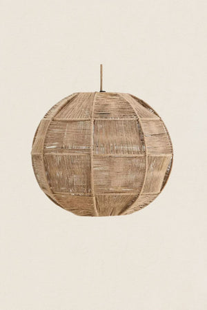 Plafonnier en jute 2