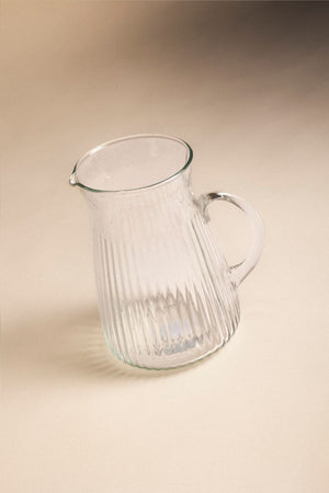 Jarra grooves cristal - The Nook Store Home