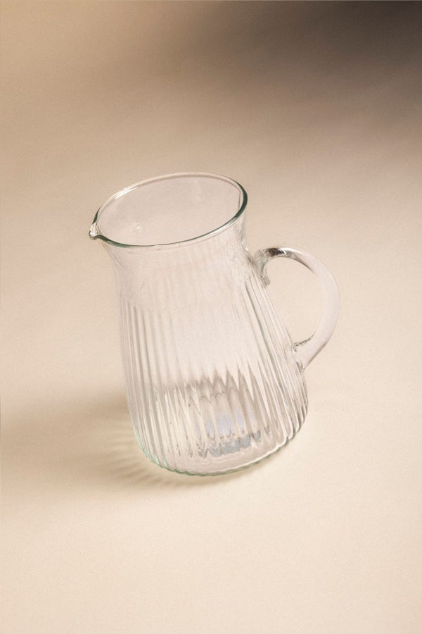 Jarra grooves cristal - The Nook Store Home