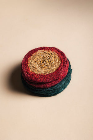 Dessous de verre en fibres naturelles