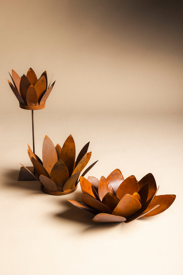 Flor de Loto Oxido - The Nook Store Home