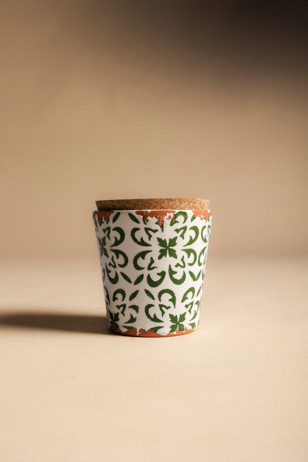 Vela Cerámica Green Tea VEL45