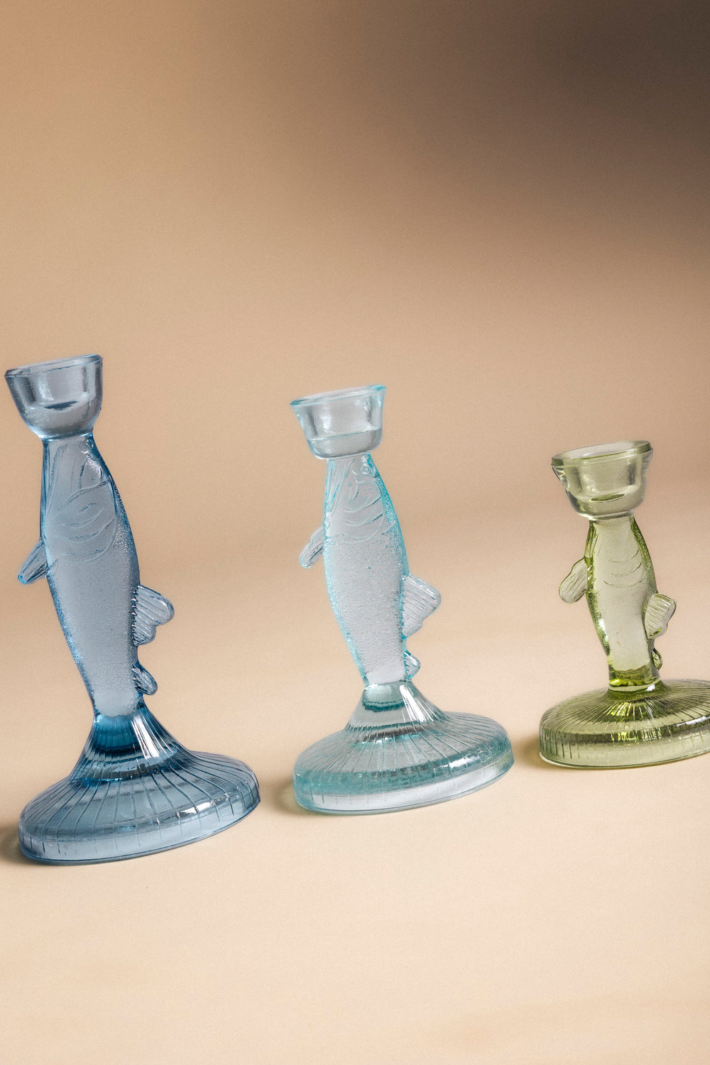 Candelabro Pez Cristal CLBR07 - The Nook Store Home