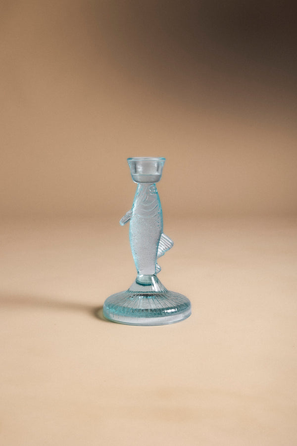 Candelabro Pez Cristal CLBR07 - The Nook Store Home
