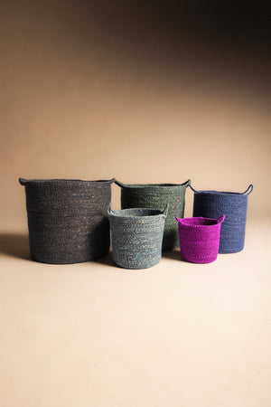 Cesto Fibra Natural CEST06 - The Nook Store Home