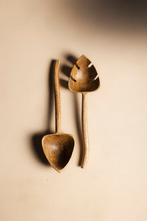 Green Wood and Bamboo Cutlery