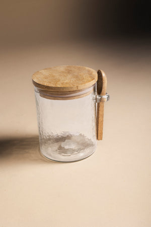 Tarro Cristal Cuchara TAR02 - The Nook Store Home