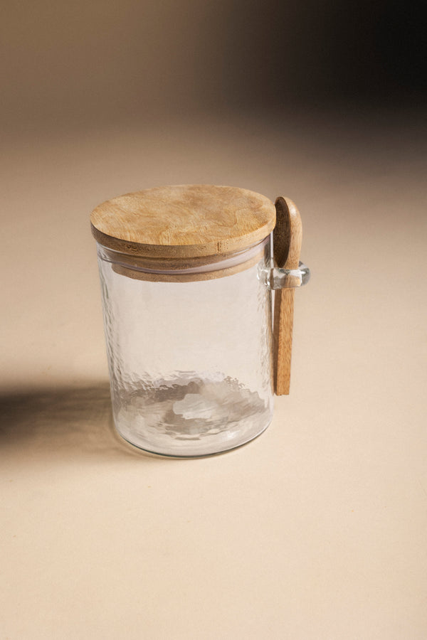 Tarro Cristal Cuchara TAR02 - The Nook Store Home