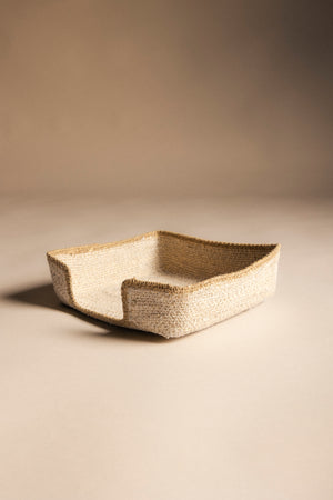 Brown Metal Napkin Holder