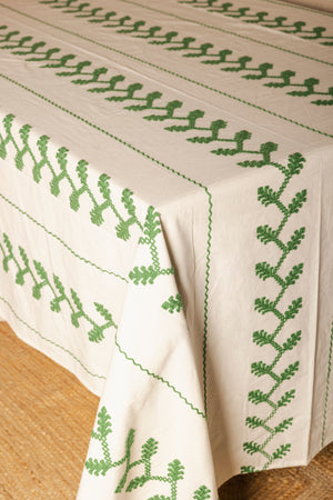 Mantel Bordado Espiga MNT01 - The Nook Store Home