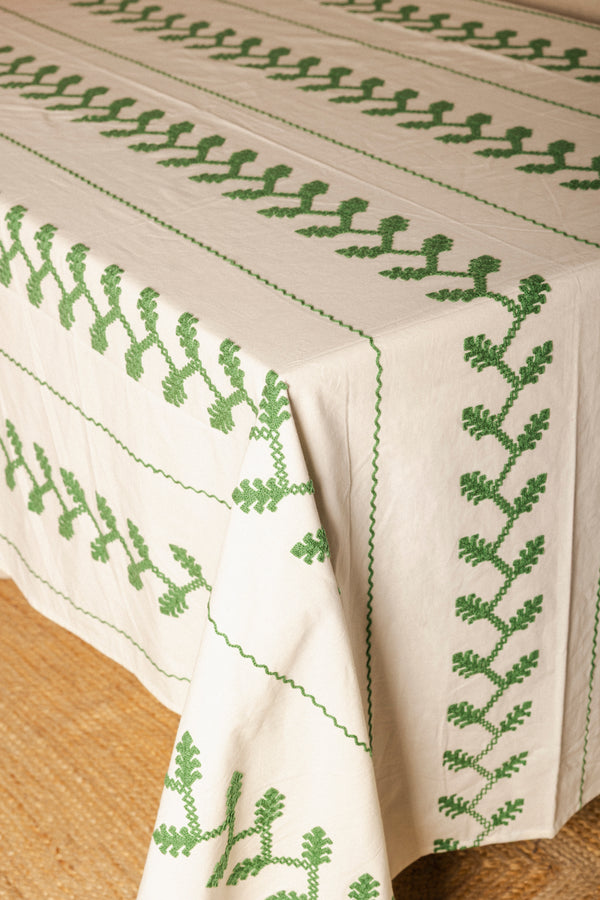 Mantel Bordado Espiga MNT01 - The Nook Store Home