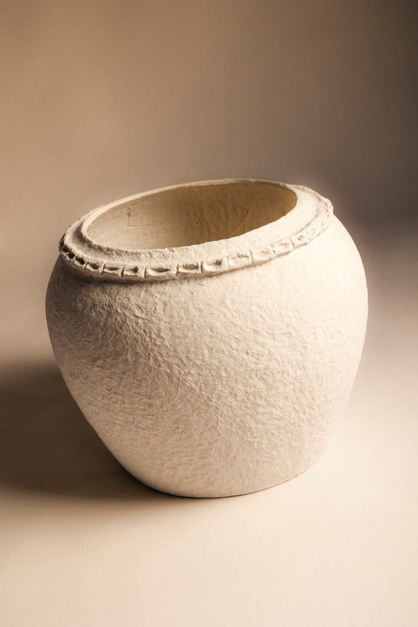 Jarrón Maché JRN07